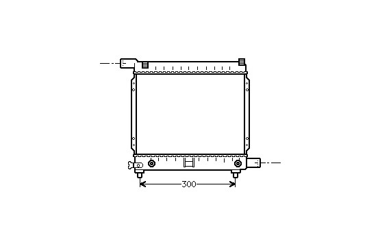 Radiateur, refroidissement du moteur 30002064 International Radiators