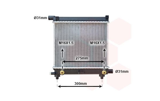 Radiateur, refroidissement du moteur 30002064 International Radiators, Image 2