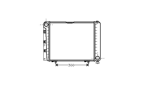 Radiateur, refroidissement du moteur 30002079 International Radiators