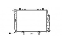 Radiateur, refroidissement du moteur 30002144 International Radiators