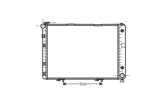 Radiateur, refroidissement du moteur 30002154 International Radiators