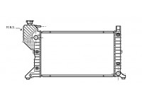 Radiateur, refroidissement du moteur 30002183 International Radiators