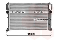Radiateur, refroidissement du moteur 30002394 International Radiators