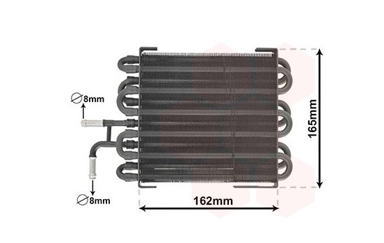 Radiateur, refroidissement du moteur 30002443 International Radiators