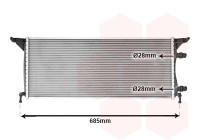 Radiateur, refroidissement du moteur 30012720 International Radiators