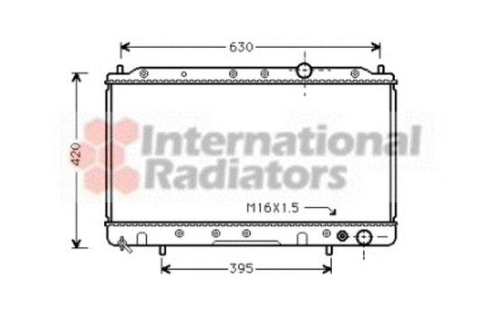 Radiateur, refroidissement du moteur 32002082 International Radiators, Image 2