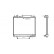 Radiateur, refroidissement du moteur 32002110 International Radiators