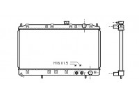 Radiateur, refroidissement du moteur 32002117 International Radiators