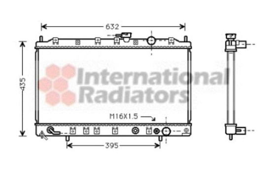 Radiateur, refroidissement du moteur 32002127 International Radiators, Image 2