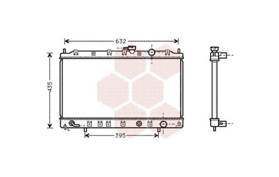 Radiateur, refroidissement du moteur 32002129 International Radiators, Image 2