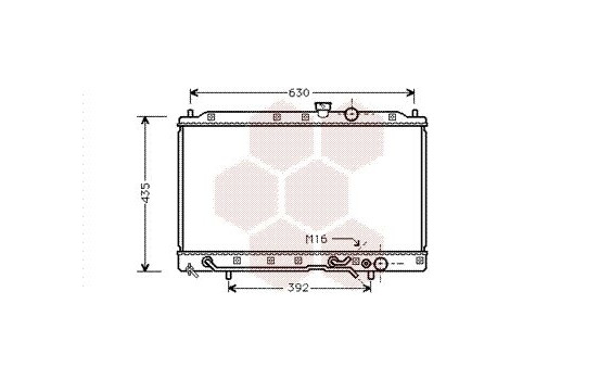 Radiateur, refroidissement du moteur 32002148 International Radiators, Image 2