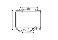 Radiateur, refroidissement du moteur 32002156 International Radiators