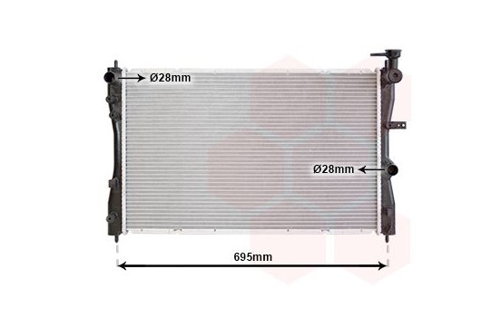Radiateur, refroidissement du moteur 32002172 International Radiators, Image 2