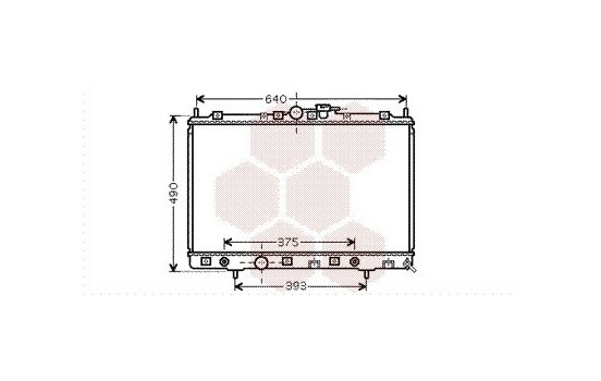 Radiateur, refroidissement du moteur 32002200 International Radiators, Image 2