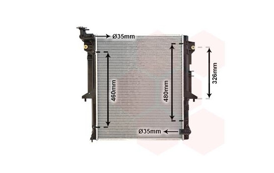 Radiateur, refroidissement du moteur 32002202 International Radiators, Image 2