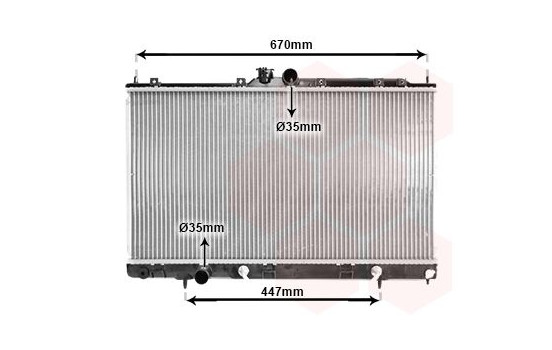Radiateur, refroidissement du moteur 32002214 International Radiators, Image 2