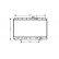 Radiateur, refroidissement du moteur 32002237 International Radiators