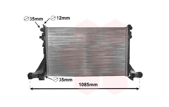 Radiateur, refroidissement du moteur 33002381 International Radiators