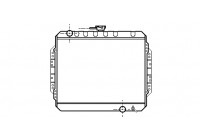 Radiateur, refroidissement du moteur 36002003 International Radiators