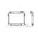 Radiateur, refroidissement du moteur 37002013 International Radiators
