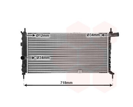 Radiateur, refroidissement du moteur 37002064 International Radiators, Image 2