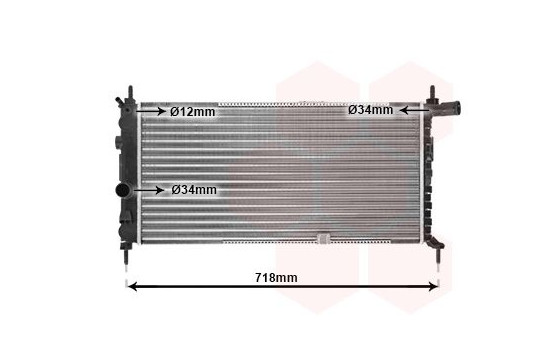 Radiateur, refroidissement du moteur 37002064 International Radiators, Image 2