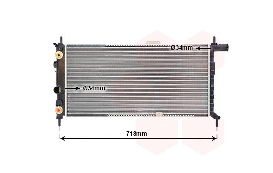 Radiateur, refroidissement du moteur 37002065 International Radiators, Image 2
