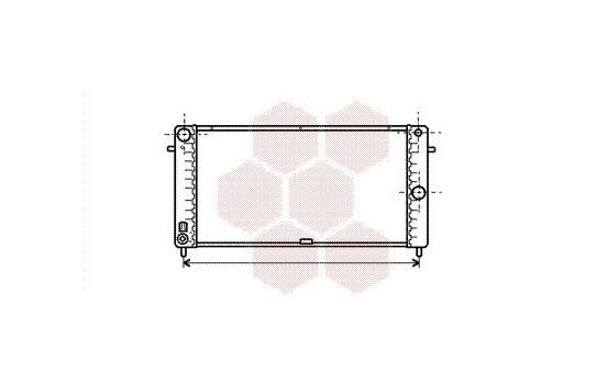 Radiateur, refroidissement du moteur 37002106 International Radiators, Image 2