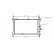 Radiateur, refroidissement du moteur 37002127 International Radiators