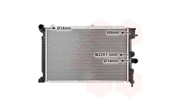 Radiateur, refroidissement du moteur 37002168 International Radiators, Image 2