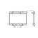 Radiateur, refroidissement du moteur 37002214 International Radiators