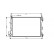 Radiateur, refroidissement du moteur 37002339 International Radiators