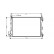 Radiateur, refroidissement du moteur 37002340 International Radiators