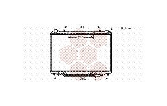 Radiateur, refroidissement du moteur 37002405 International Radiators, Image 2