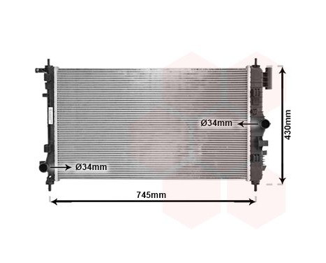 Radiateur, refroidissement du moteur 37002469 International Radiators, Image 2