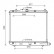 Radiateur, refroidissement du moteur 37002590 International Radiators