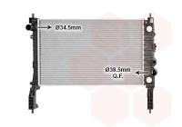Radiateur, refroidissement du moteur 37012717 International Radiators