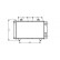 Radiateur, refroidissement du moteur 40002032 International Radiators