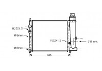 Radiateur, refroidissement du moteur 40002073 International Radiators