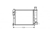 Radiateur, refroidissement du moteur 40002092 International Radiators