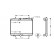 Radiateur, refroidissement du moteur 40002202 International Radiators