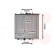 Radiateur, refroidissement du moteur 40002224 International Radiators, Vignette 2