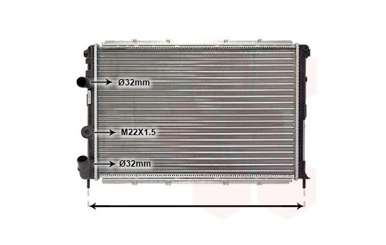 Radiateur, refroidissement du moteur 43002199 International Radiators, Image 2