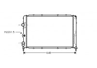 Radiateur, refroidissement du moteur 43002203 International Radiators