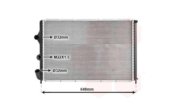 Radiateur, refroidissement du moteur 43002203 International Radiators, Image 2