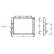 Radiateur, refroidissement du moteur 43002215 International Radiators