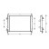 Radiateur, refroidissement du moteur 43002233 International Radiators