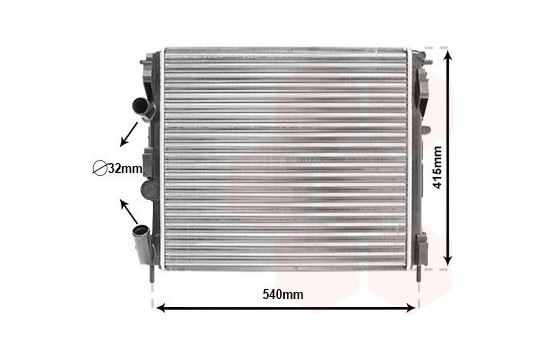 Radiateur, refroidissement du moteur 43002270 International Radiators, Image 2