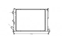 Radiateur, refroidissement du moteur 43002301 International Radiators