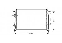 Radiateur, refroidissement du moteur 43002312 International Radiators